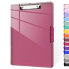 Clipboard with Storage, 8.5x11" Clip Boards with 2 Storage Case