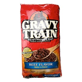 Gravy Train Dog Food, Beef, Jumbo Bag, 35 lb