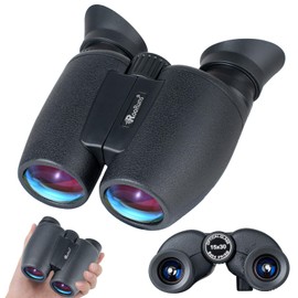 15x30 Compact Binoculars for Adults High Power with Phone Adapter and Tripod, Waterproof HD Binoculars Telescope with Low Light Night Vision for Hunting Bird Watching Travel Football Games