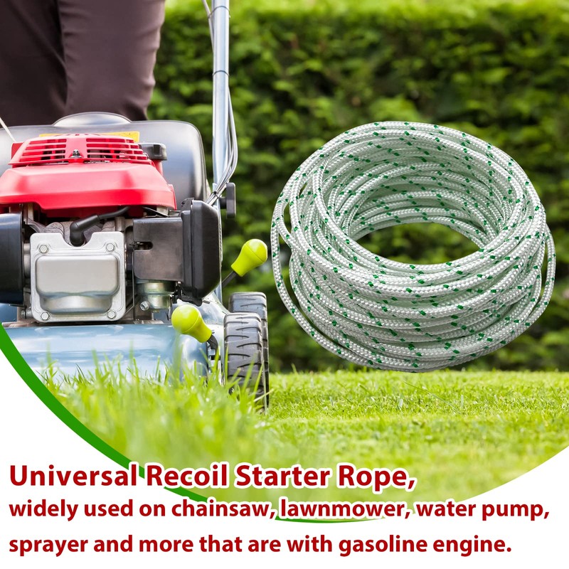 Recoil Starter Rope Pull Cord Compatible with Craftsman Husqvarna STHIL