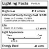 Jslinter 40 Watt Appliance Oven Light Bulb, High Temp, 120V