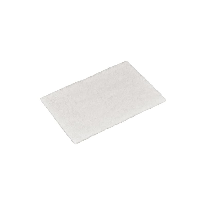 ABENA Scourer, 22.5x15x0.8cm, White, Polyester, Good Abrasive Effect, Scratch-Free, 22.5