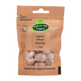Organic Whole Nutmeg 25g by Hatton Hill Organic