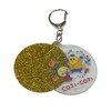 Kojikoji Glitter 2 Row Acrylic Key Holder, Kojikoji & Jiro