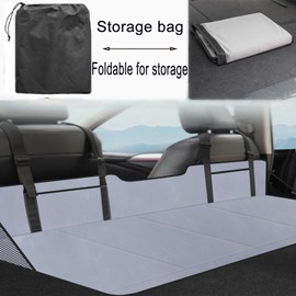 QIYUNI Car Bed Backseat Non Car Mattress Back Seat Bed Extender Portable Folding Camping Travel for Sleeping, Portable SUV Mattress,Folding Car Bed Mattress,Car Camping Mattress Back Seat