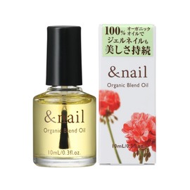 &Nail Organic Blend Oil, Dry, Moisturizing, Nail Oil, Natural, 0.3 fl oz (10 ml)