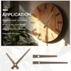 sourcing map 5 Set Wooden Clock Hands Only,Walnut Wood Clock