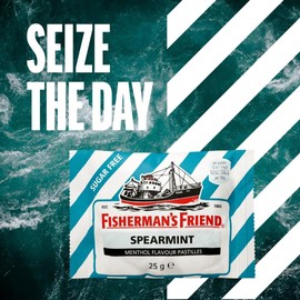 Fisherman's Friend Sugar Free Spearmint Flavor 22 Lozenges (Pack of 6)