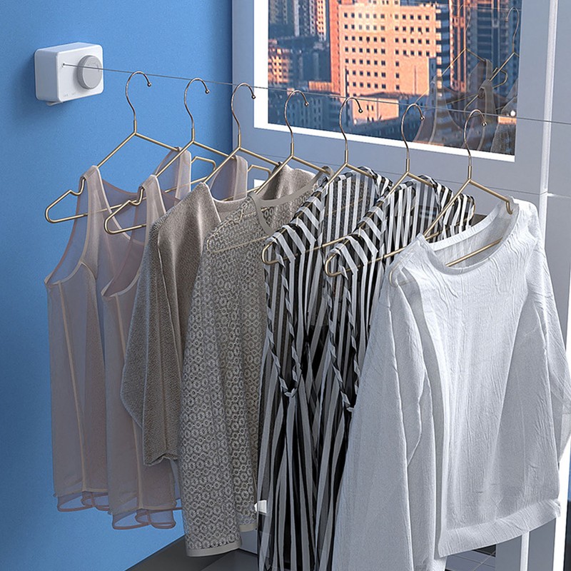 Clothesline Heavy Duty Retractable Space Saving ABS Stainless Steel Laundry