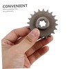 ULTECHNOVO Mini Bike Sprocket Front Chain Sprocket for Dirt and