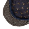 LIERYS Crester Wool Cashmere Ivy Flat Cap - Four Piece