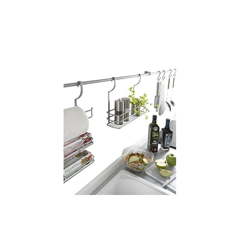 Metaltex Spice Board City with 1 Etage, Grey, 9.2 x