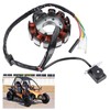 Magneto Stator Coil Replacement 6-Wire Fit for GY6-125/150cc 4 Stroke