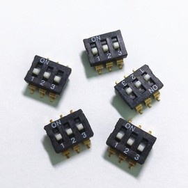 5개/몫 2.54mm 3Pin ON/OFF 패치 다이얼 마이크로 스위치 DIP SMD 금도금 발 드롭 5pcs/lot 2.54mm 3Pin ON/OFF Patch Dial Micro Switch DIP SMD Gold Plated Ball Drop