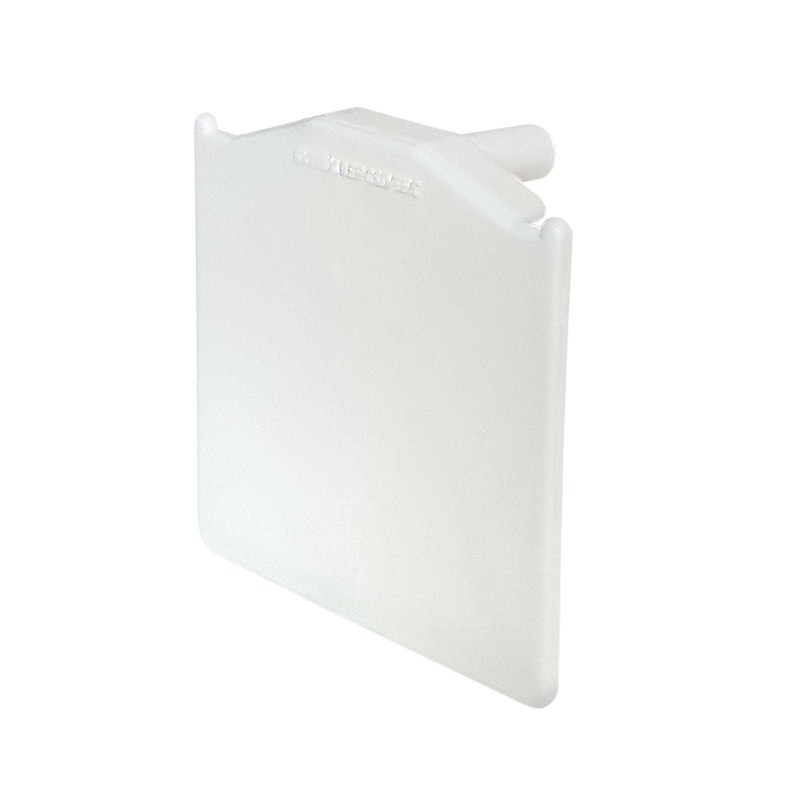 White End Cap for Exitex Capex Snap Down Glazing Bar