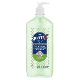 Germ-X Advanced Hand Sanitizer, Aloe, 1 L Free Shipping!!!!