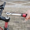 FOURROBBER Torque Wrench 1/4-inch Drive Click Dual-Direction Adjustable 90-Tooth Torque