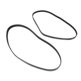 X AUTOHAUX Car Engine Multi V-Ribbed Serpentine Drive Belt Fit for Infiniti G35 for Nissan 350Z 2003-2006 V6 3.5L No.2521238000/38920P8CA02 - Pack of 2