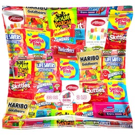 Assorted Candy Variety Pack - Individually Wrapped Party Candy Assortment - Candy For Every Occasion! (32 Ounces)
