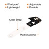 MECCANIXITY Anti-Wind Clips, Plastic Adjustable Yard Flag Stopper Clip Accessories