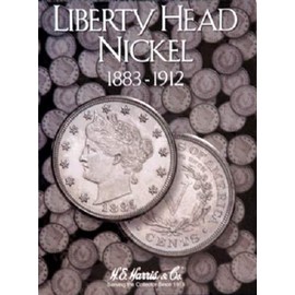H.E. Harris Liberty Head Nickel Coin Folder 1883-1912