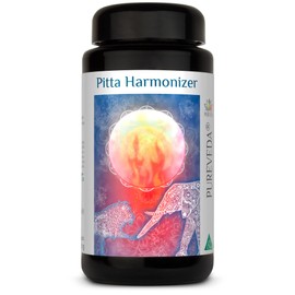 Pureveda Pitta Harmoniser - Harmonise Your Fire Element - Only Natural Ingredients | Amalaki | Ashoka | Curcuma Longa | Coriander | No Additives - from BIOTIKON®