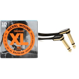 EBS + D'Addario D'Addario EXL110-10P + EBS EBS-PG18 Value Bundle