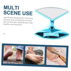 WOONEKY Foot Grinder Foot Scrubber Brush Hair Eraser Foot Scrubber for Shower Floor Foot Exfoliator Tool Shower Foot Scrubber Foot Brush Foot Scrubber Shower Glass Foot File Hair Remover