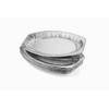 Extiff 10 x Oval Aluminium Trays 32.5 x 22.7 cm