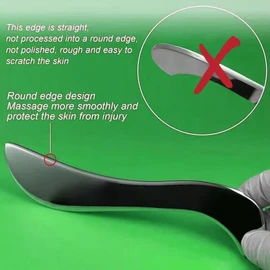 AnTiexi 2 in 1 Stainless Steel Muscle Scraper Tools Set,IASTM TOOL, Scraping massagge Tool Great Soft Tissue Mobilization Tool Physical Therapy