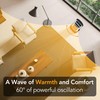 Comfort Zone 26-Inch 1500W Tower Space Heater for Indoor Use,