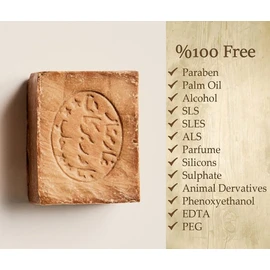 2 x Original Aleppo Soap 60% / 40% Olive Oil / Laurel Oil - PH Value 8 - Test Rating: Very Good