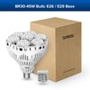 SANSI 45W 6000 Lumens Brightest LED Light Bulb, BR30 400W