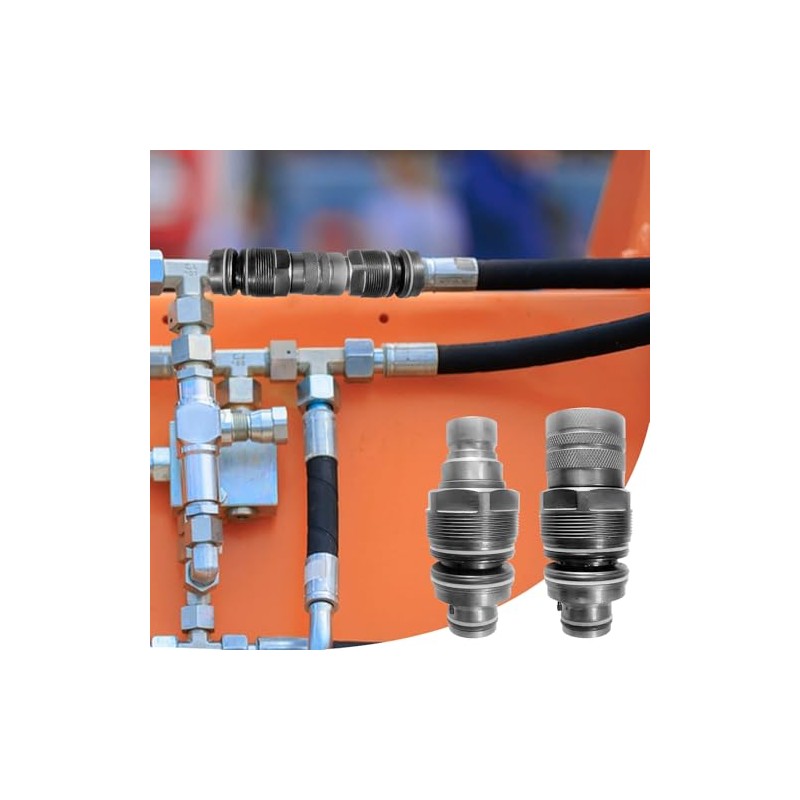 6679837 6680018 Hydraulic Flat Face Quick Coupler Male & Female
