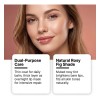 Bálsamo Labial Rosa Hidratante, Brillo Natural Para Labios