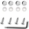 LFParts Stainless Steel Rust Resistant License Plate Frame Security Anti-Theft