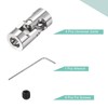 sourcing map 5mm to 6mm Inner Dia Rotatable Universal Joint