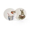 Royal Worcester Wrendale Deigns 16cm Festive Coupe Plate Robin and