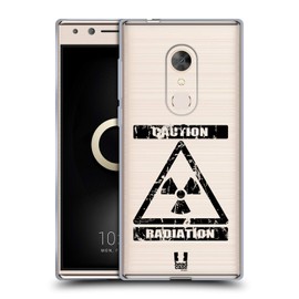 Head Case Designs Strahlung Gefahrensymbole 2 Soft Gel Handyhülle Hülle kompatibel mit Alcatel 5 (2018)