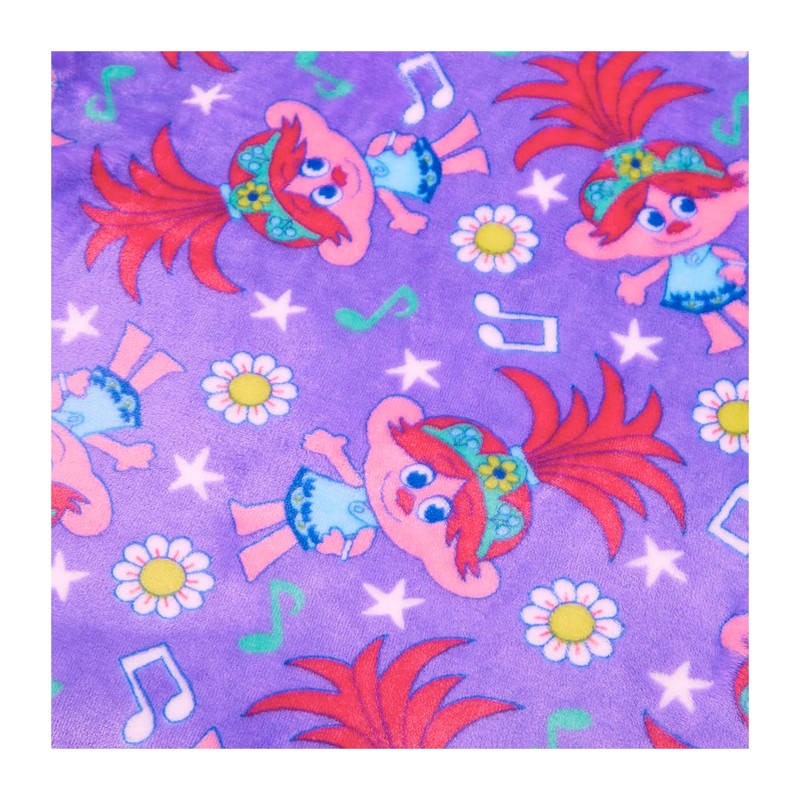 Trolls Girls Hoodie, Oversized Hoodie Blanket Lounge Wear, One Size
