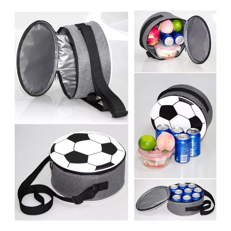 Meiso Bolsa Térmica Para Almuerzo De Fútbol, Plegable, Completa