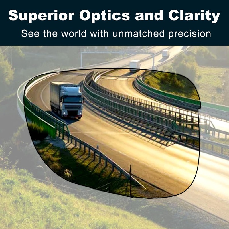 Fiskr Polarized Lenses Replacement for Oakley Jupiter Squared(OO9135) Sunglasses with