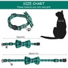 Cat Collar with Bell and Bow Tie, Adjustable, Pack of