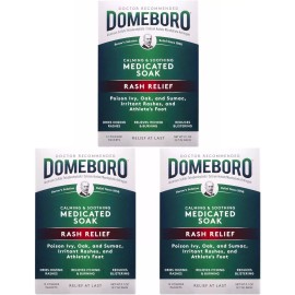 Domeboro Astringent Solution Packets, 12-Count (Pack of 3)