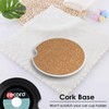 Britimes 2 Pack Car Coaster, Absorbent Ceramic Stone Cork Base