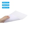 PATIKIL Soft Felt Sheets Glitter Fiber Craft Sheets White 11.8