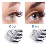 Volume Eyelash Extensions, 12D Ready-to-Use Fan Eyelash Extensions, 0.07 13