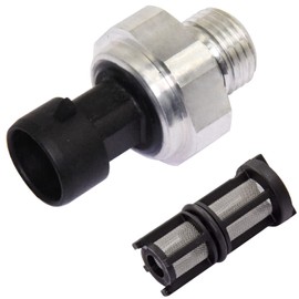 12677836 Engine Oil Pressure Sensor with Filter 917-143 Compatible with Chevy Silverado Trailblazer Suburban Tahoe GMC Yukon Impala Pontiac Buick Replace # D1846A 12616646 S4202 12573107 12562230