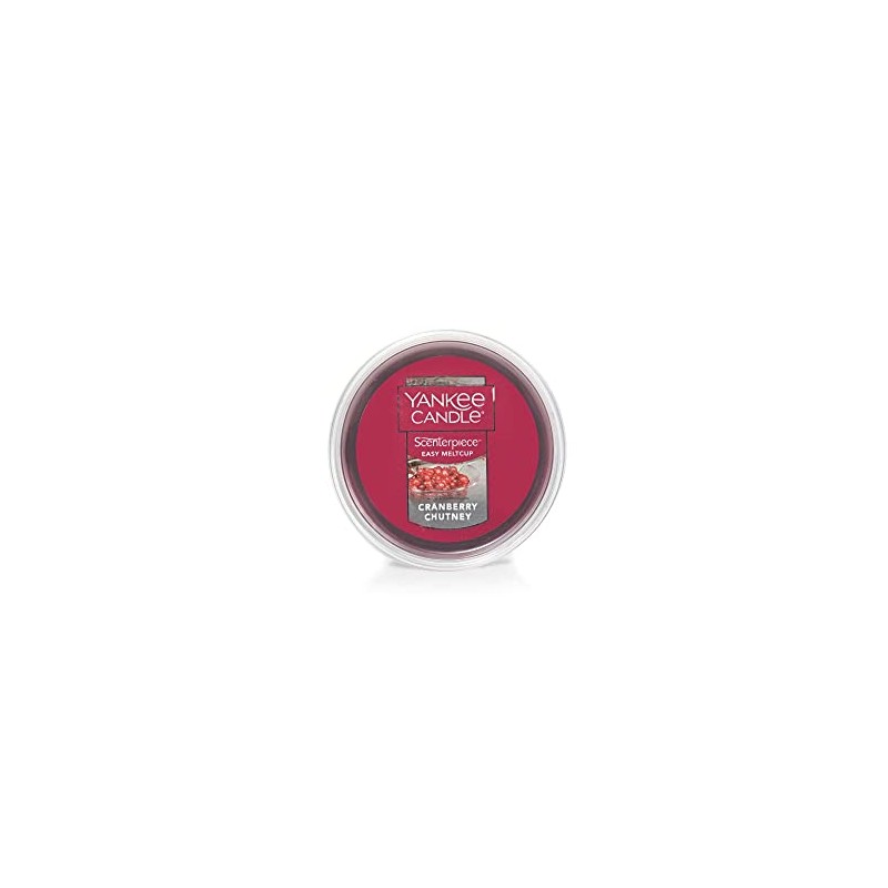 Yankee Candle Cranberry Chutney Scenterpiece Easy MeltCup, Fruit Scent