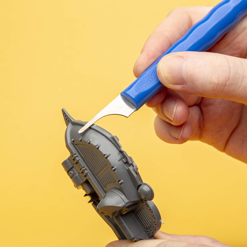 Modelcraft Pro Plastic Modelling Tool Set, Blue, 1